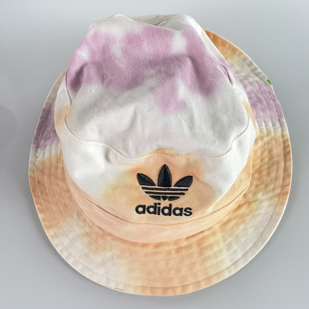 Adidas Bucket Hat Tie Dye Gabriela Pink Orange 100%‎ Cotton